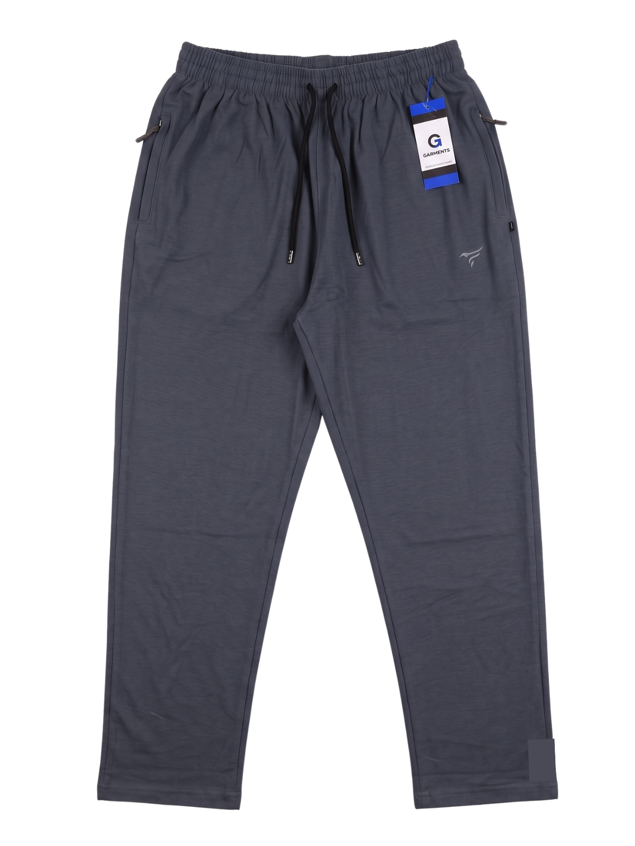 Blueish Grey Pk Polo Fabric Trousers| Big Size | Summer Edition