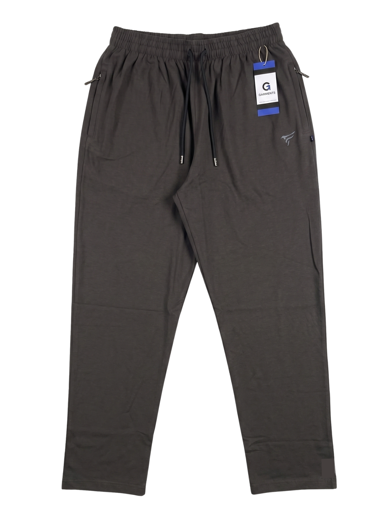 Charcoal Grey Pk Polo Fabric Trousers| Big Size | Summer Edition
