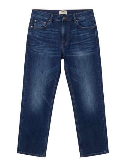 Dark Blue Cotton Jeans Pant