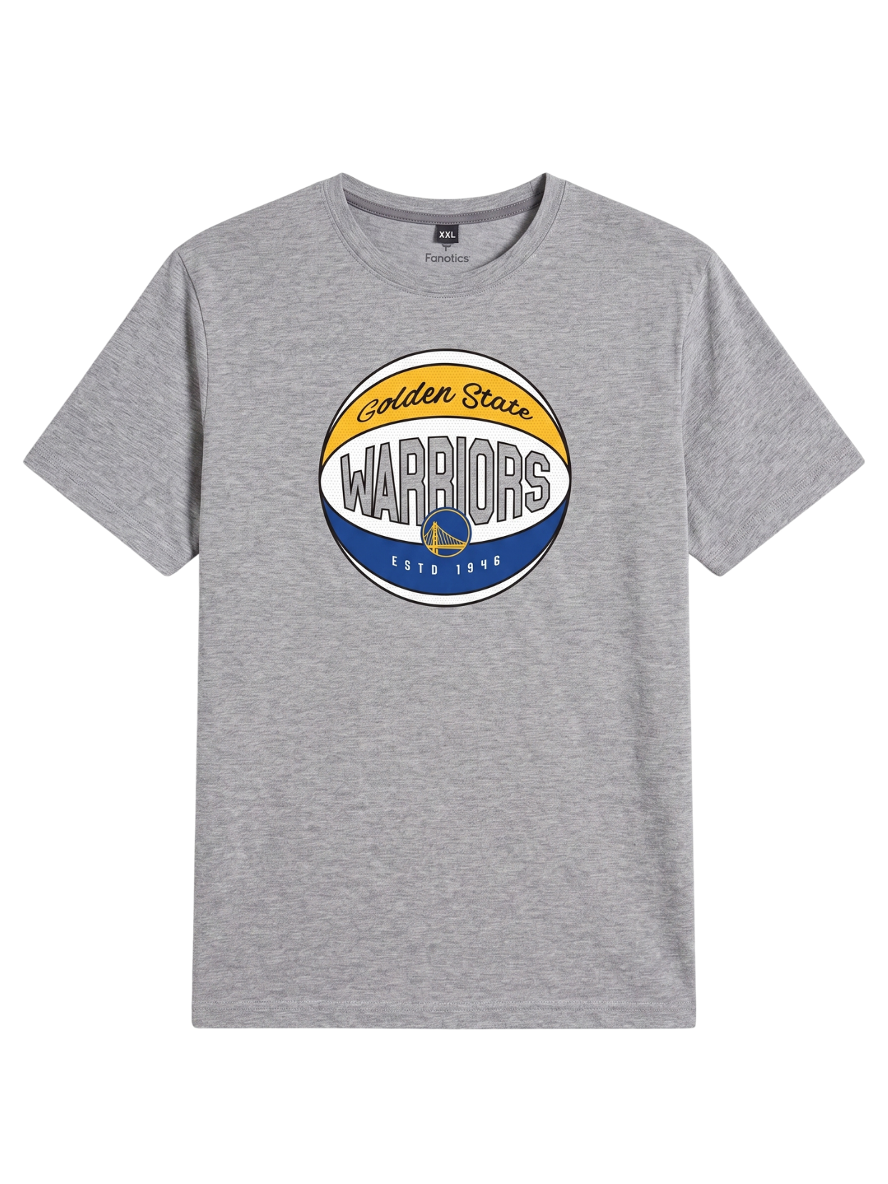 Printed Light Grey Round Neck T-Shirt | Summer Edition