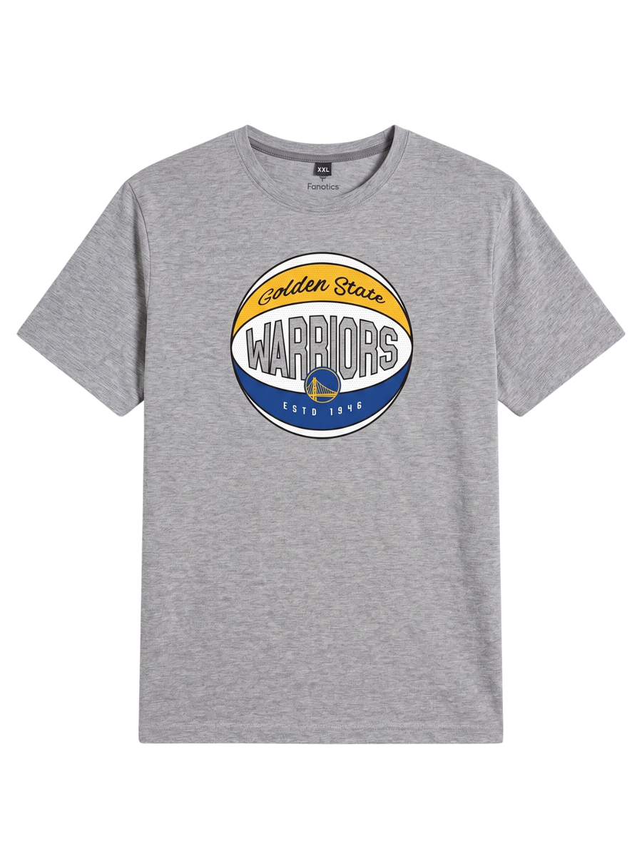 Printed Light Grey Round Neck T-Shirt | Summer Edition