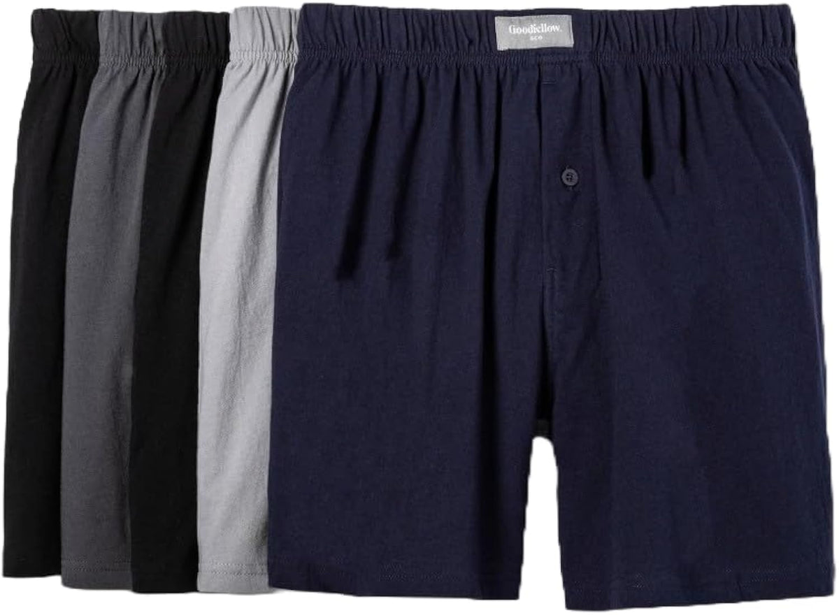 Original Goodfellow Cotton jersey Boxers Pack Deals