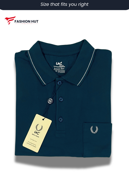 UC Plain Polo Zinc | Summer Fit