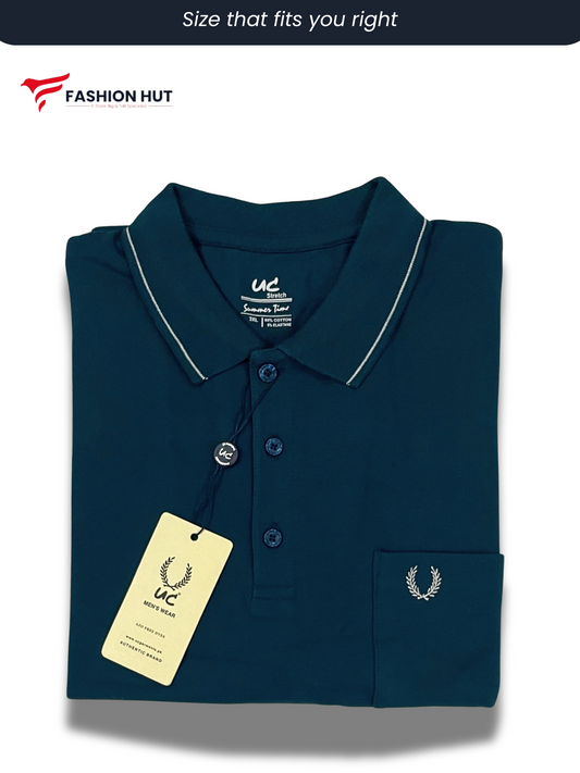 UC Plain Polo Zinc | Summer Fit