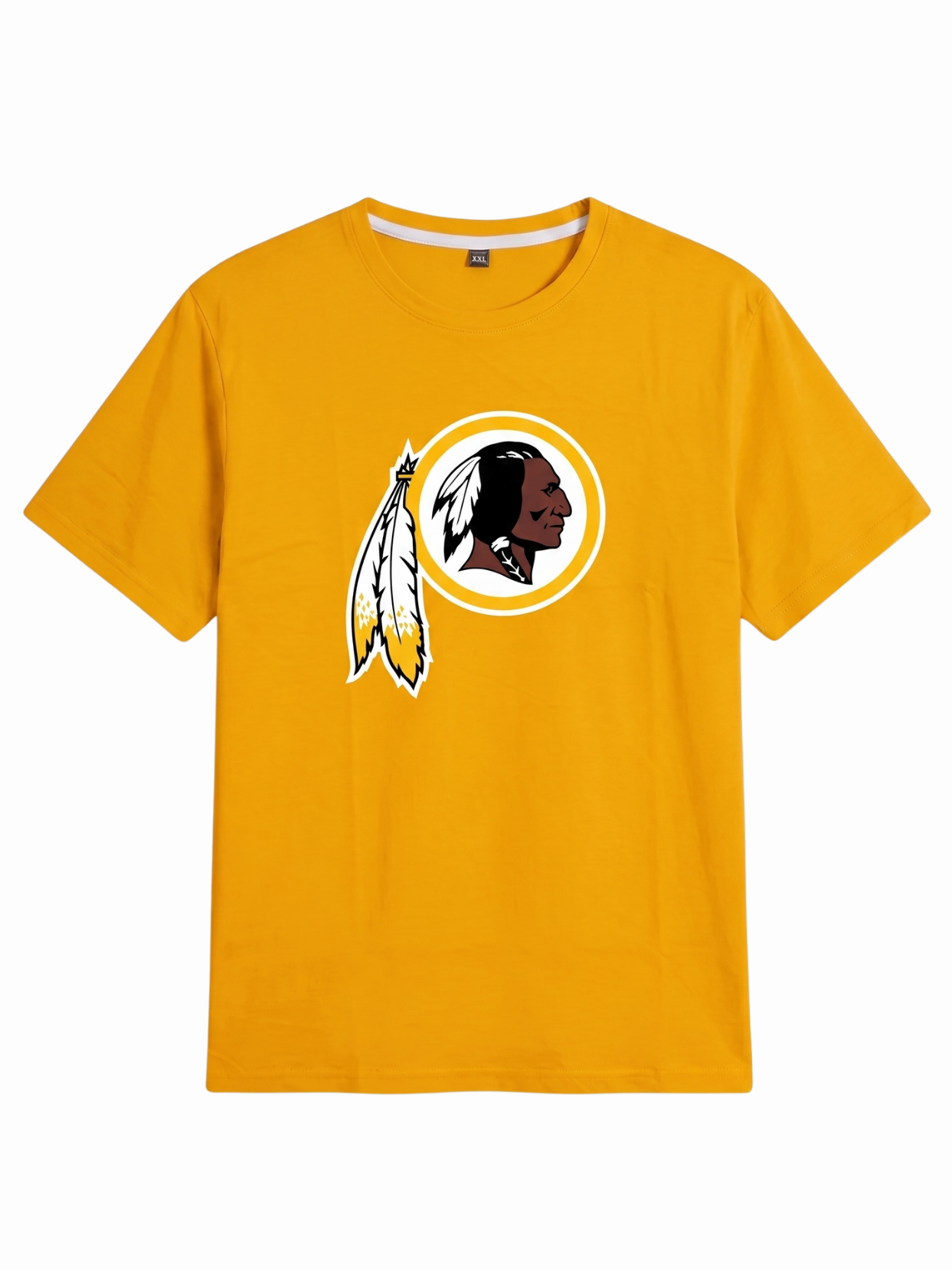 Printed Yellow Round Neck T-Shirt | Summer Edition