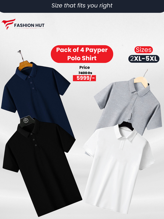 Pack of 4 Payper Polo Shirts