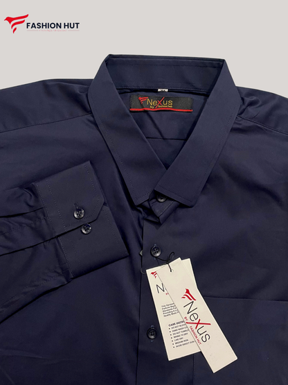 Oxford blue Plain shirt