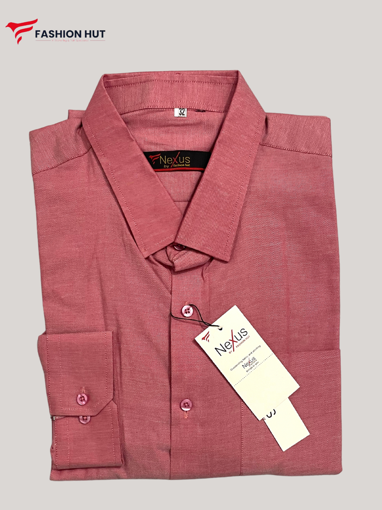 Soft Rust Plain Shirt.