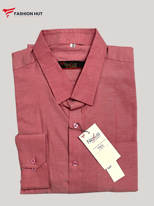 Soft Rust Plain Shirt.