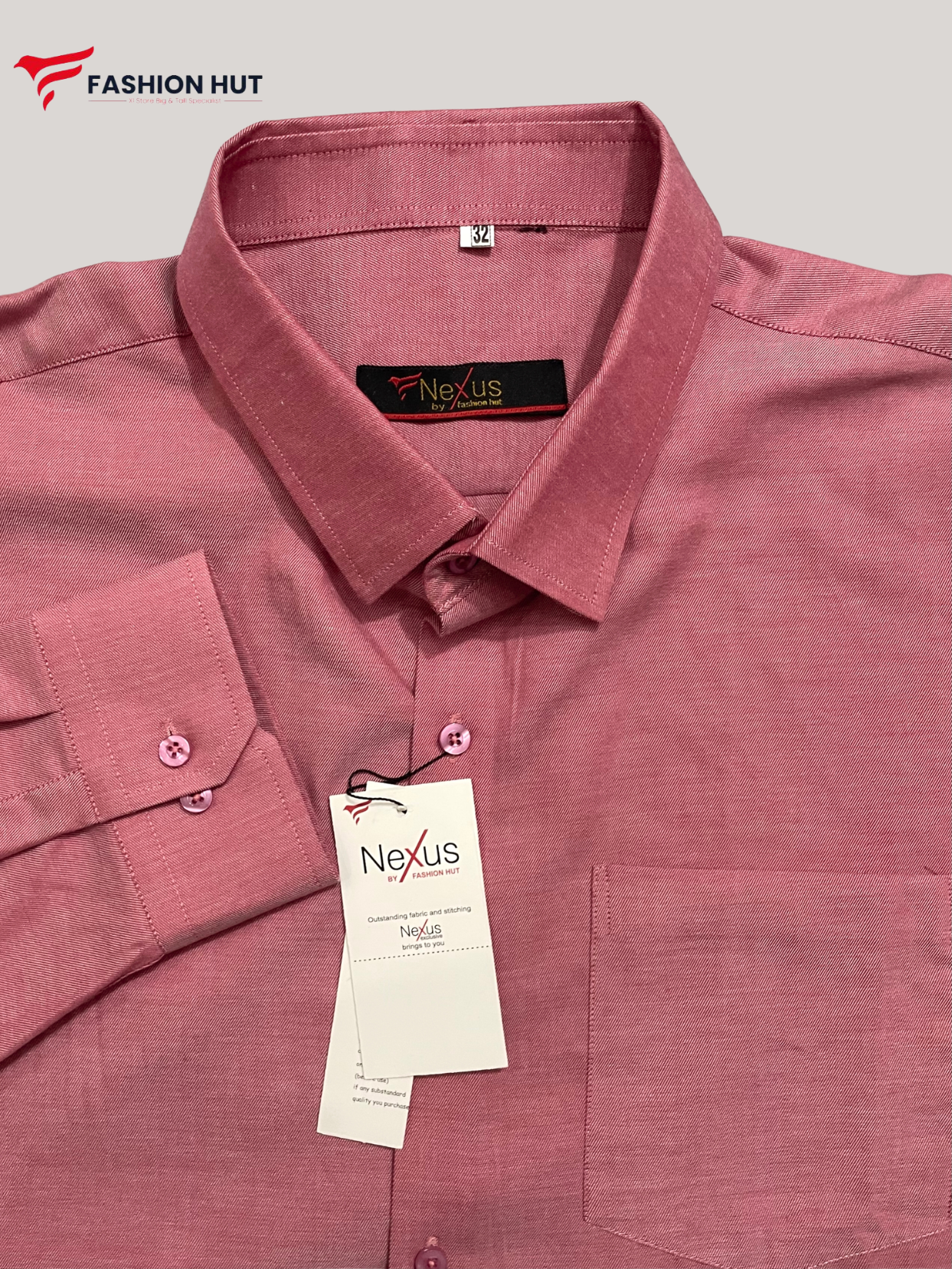 Soft Rust Plain Shirt.