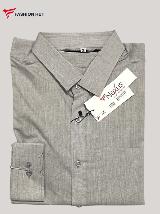 Cloud Grey Plain shirt