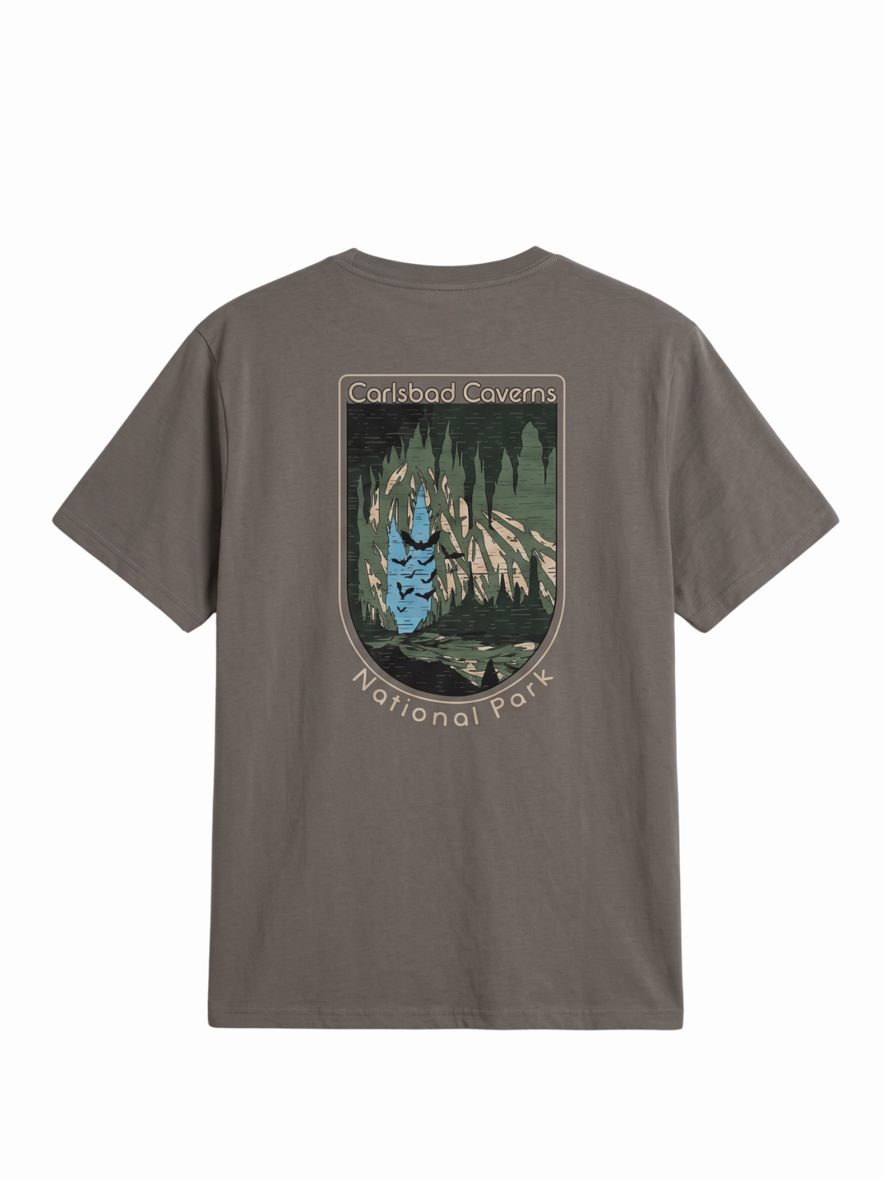 Printed Grey Round Neck T-Shirt | Summer Edition