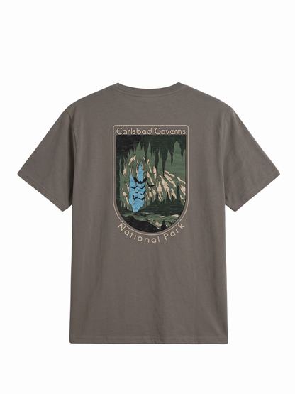 Printed Grey Round Neck T-Shirt | Summer Edition