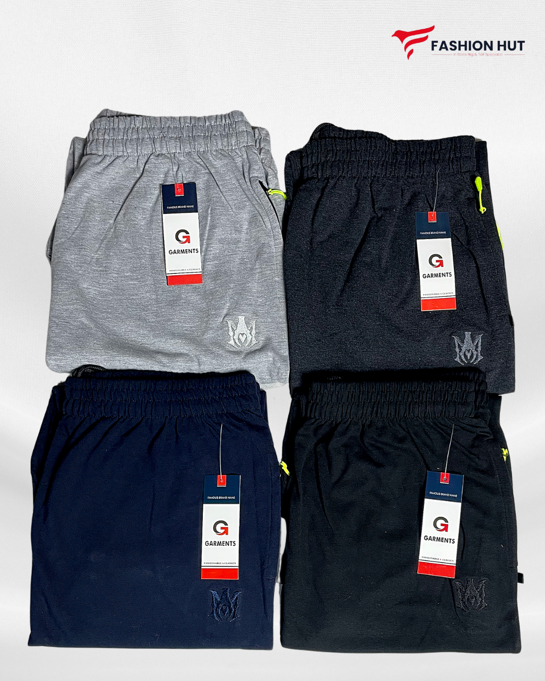 Pack of 4 Cotton PK Polo Trousers| Summer Fit