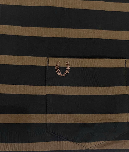 UC  Polo Stripers Dark Blue with Brown lines | Summer Fit