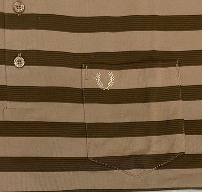 UC Polo Stripers Brown with Dark Brown lines | Summer Fit