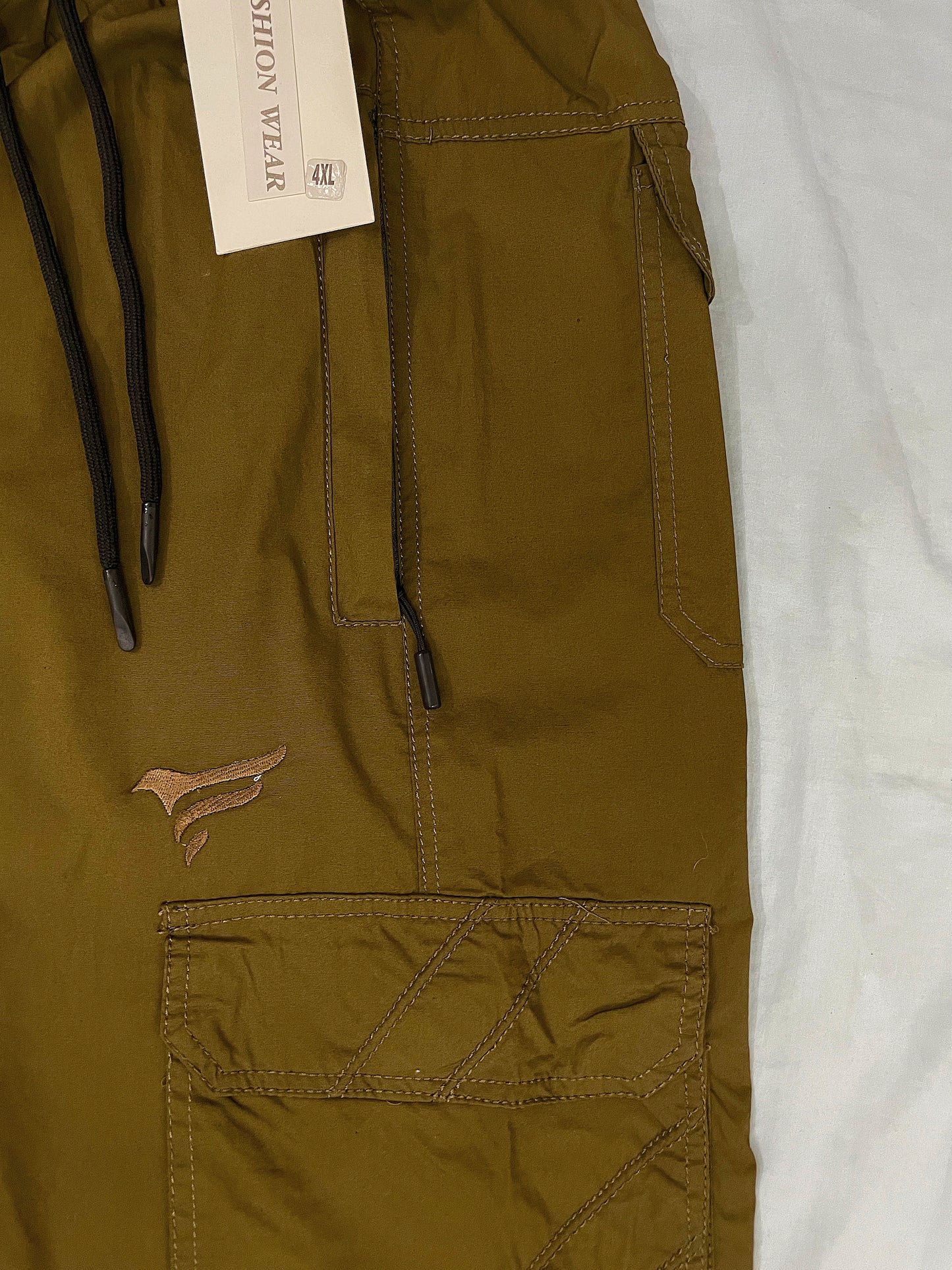 Premium Commando Green Cargo Trousers