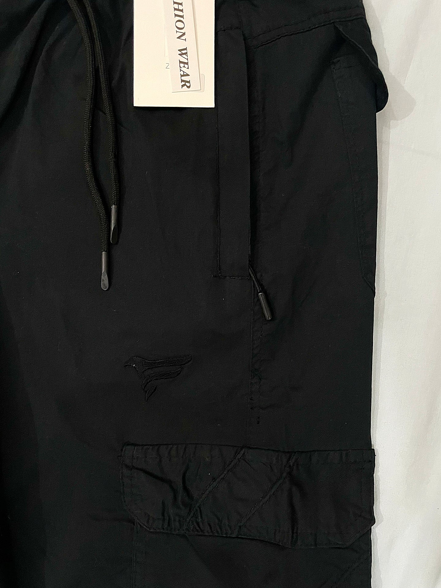 Premium Black Cargo Trousers