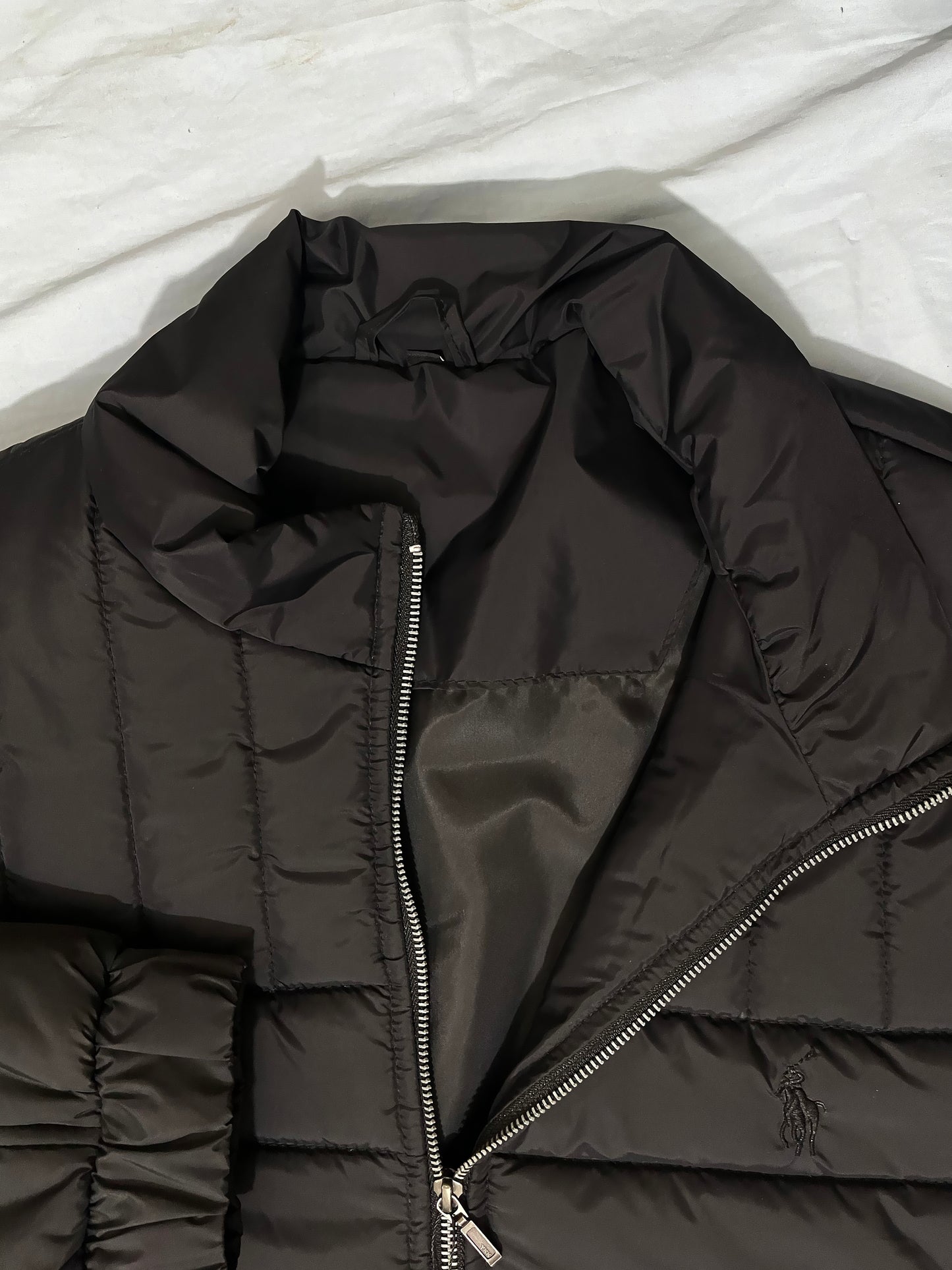 Black Parachute Puffer Jacket
