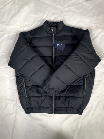 Black Full Sleeve Parachute jacket