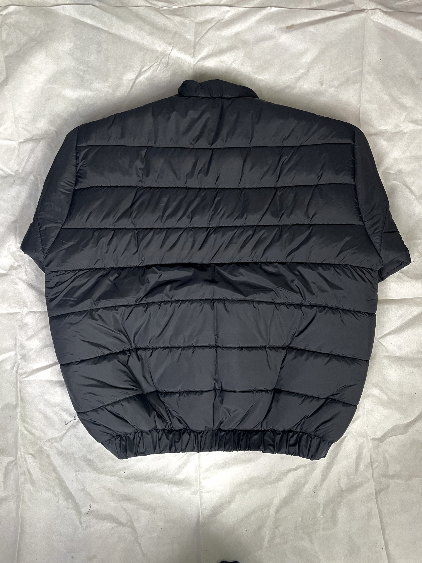 Black Full Sleeve Parachute jacket