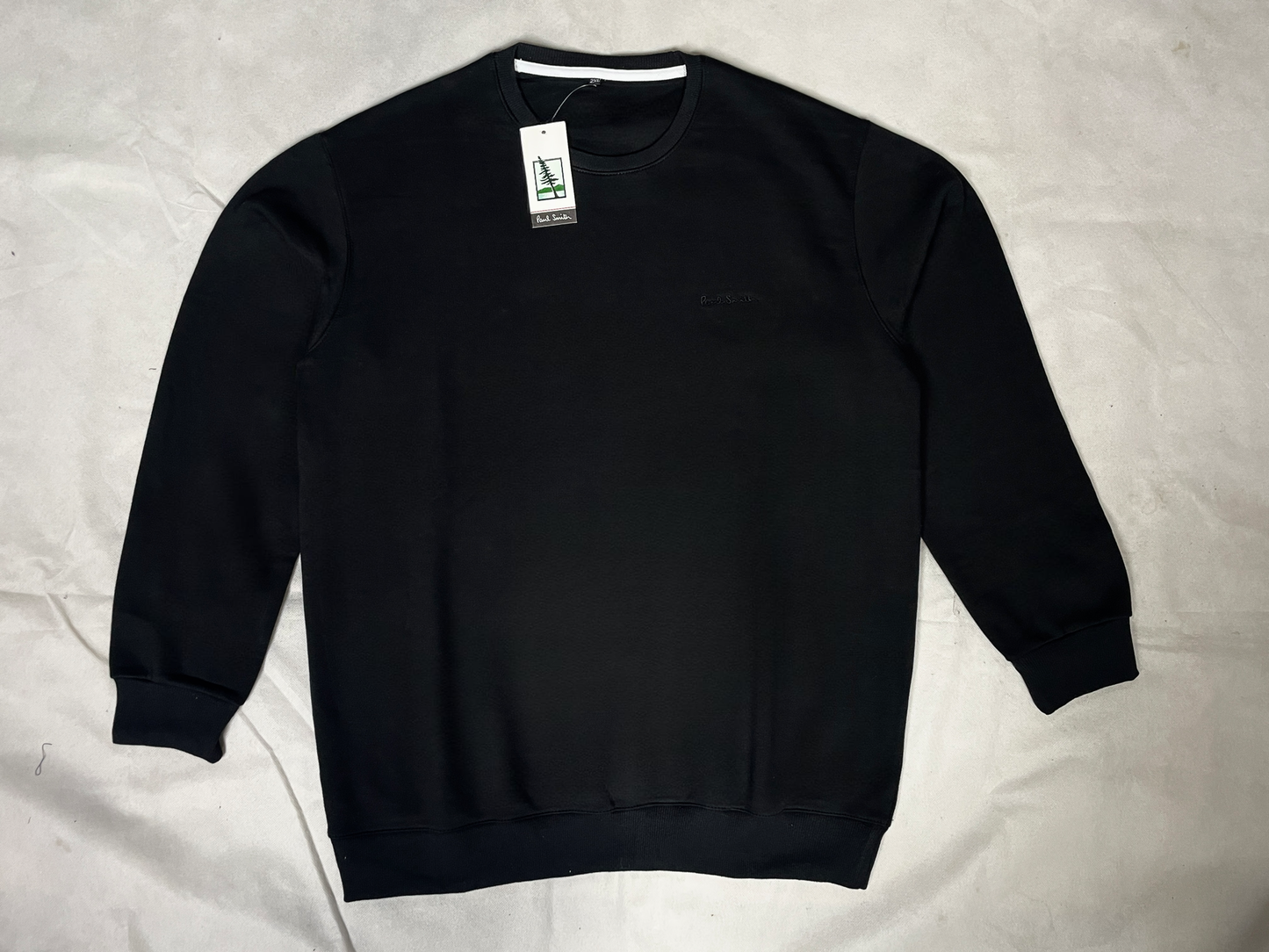 Black Plain Sweatshirt