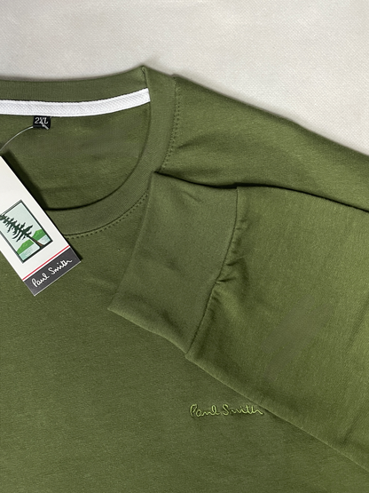 Olive Plain Sweatshirt