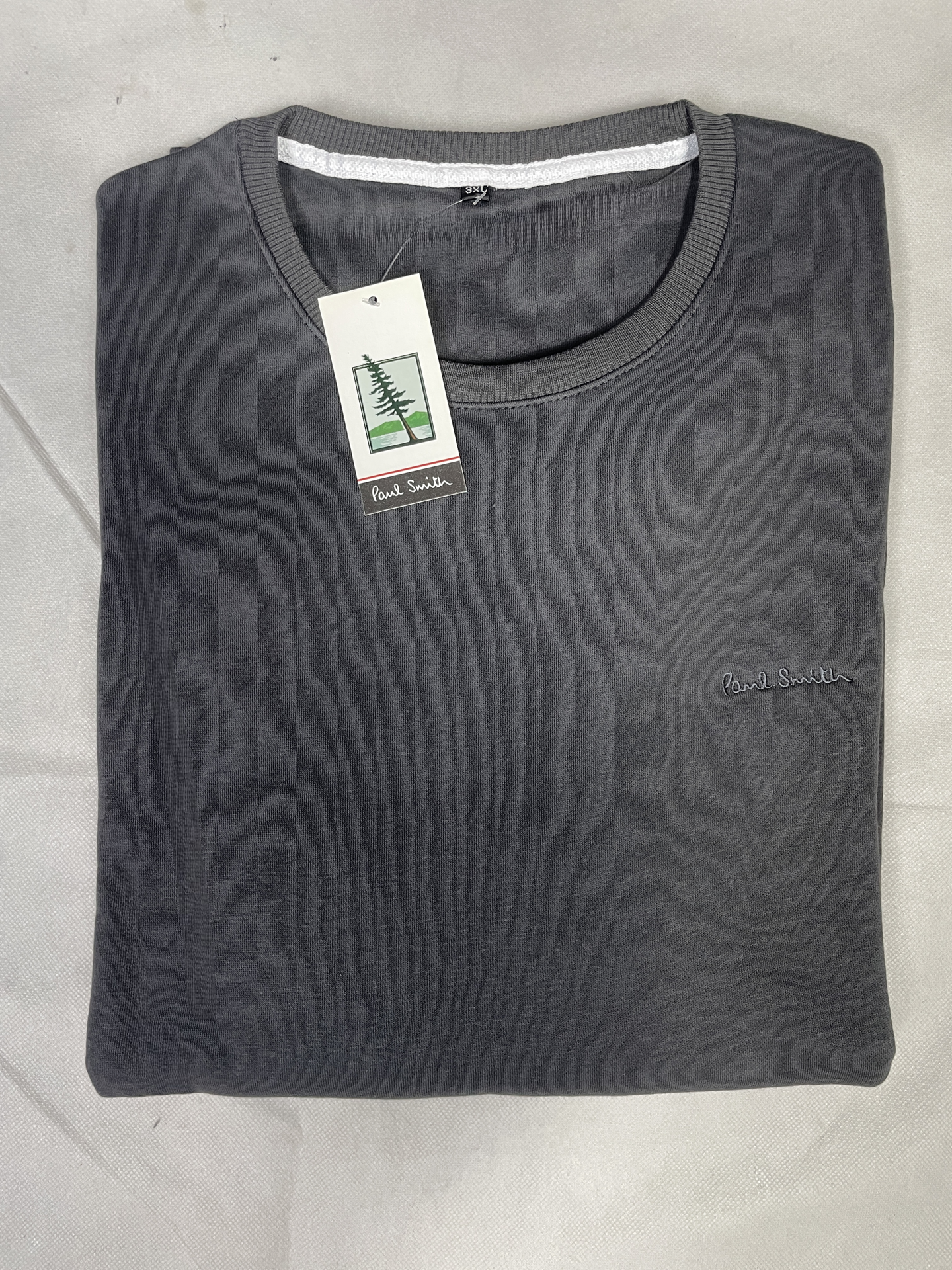 Grey shade Black Plain Sweatshirt