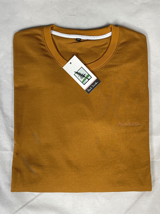 Mustard Plain Sweatshirt