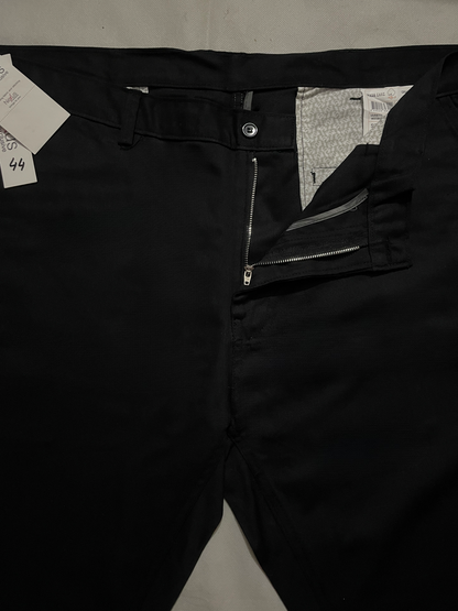 Soft streachable Jet Black Cotten jeans