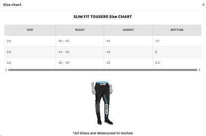 Pack of 2 Jersey Trousers slim fit design