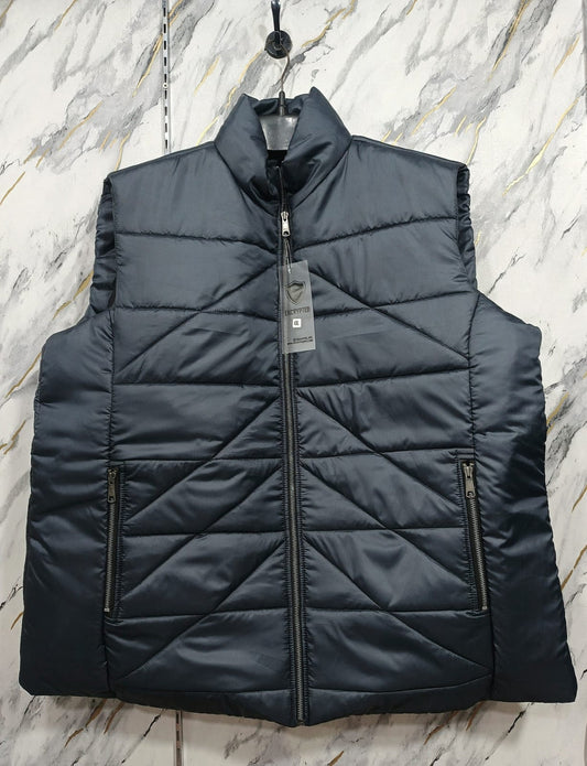 Sleeveless Parachute Puffer Jacekts