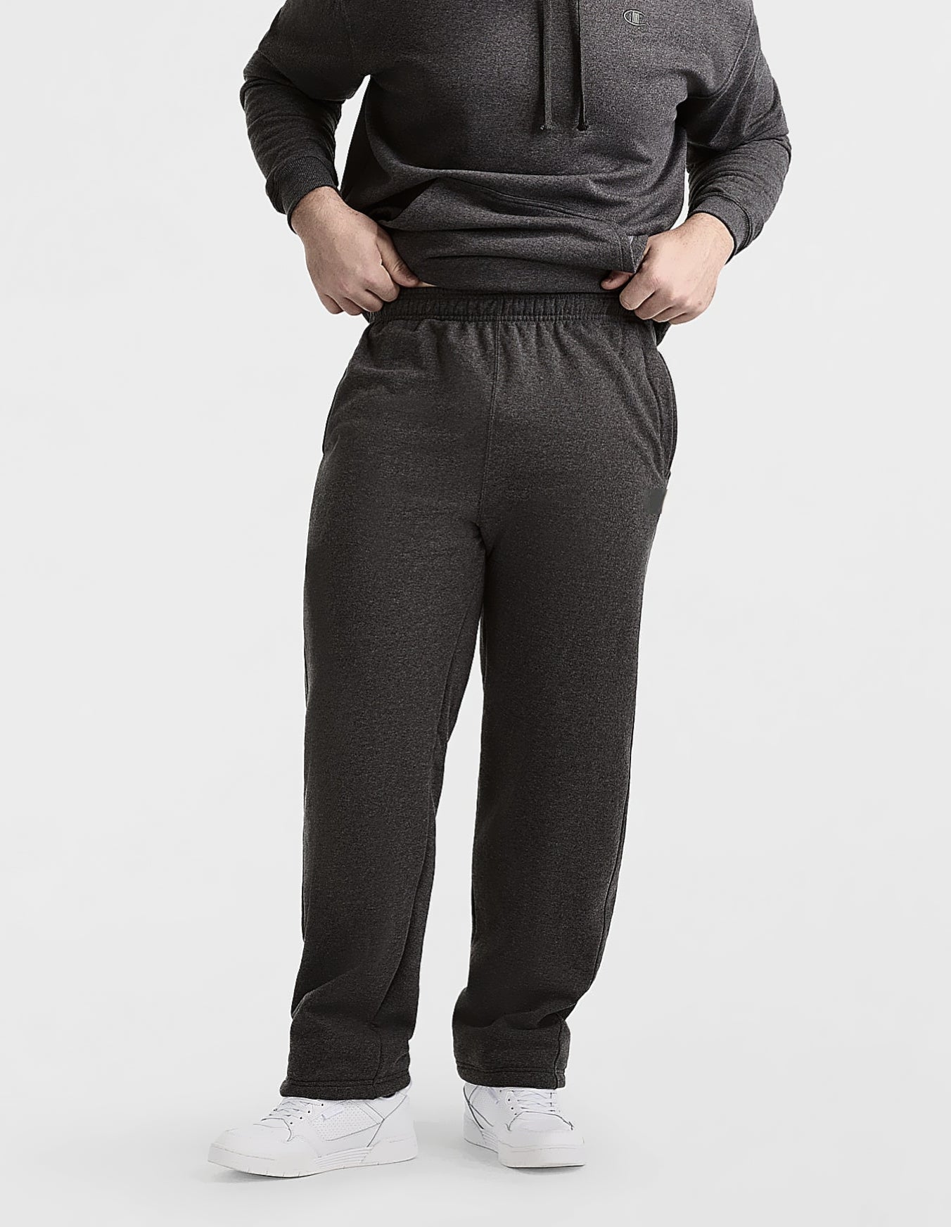 Charcoal Grey Export Flees Trousers | Baggy Style