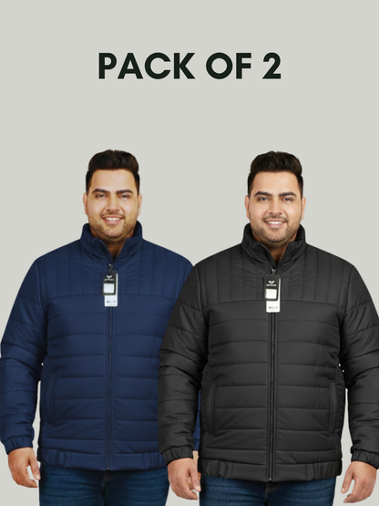 Pack of 2 Parachute Puffer Jacket