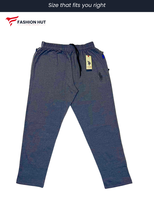 Denim Blue Polo Fabric Trouser Big Size