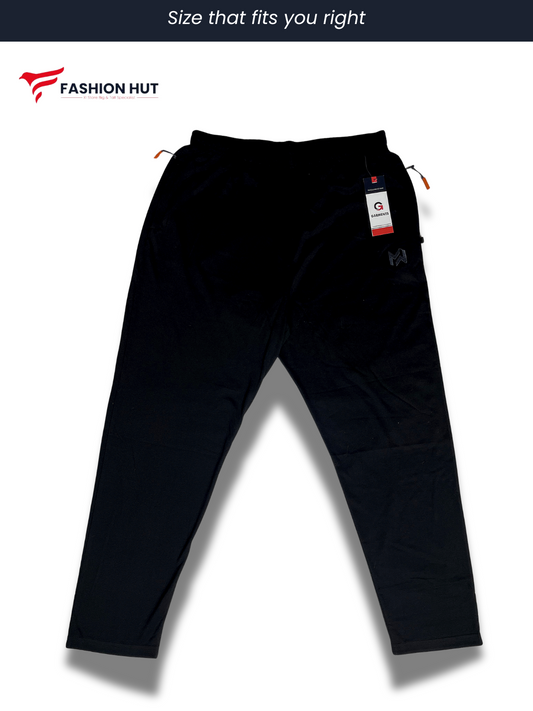 Cotton Jersey Jet Black Trouser