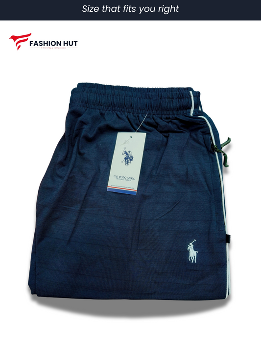 Premium Navy Blue Jersey Shorts
