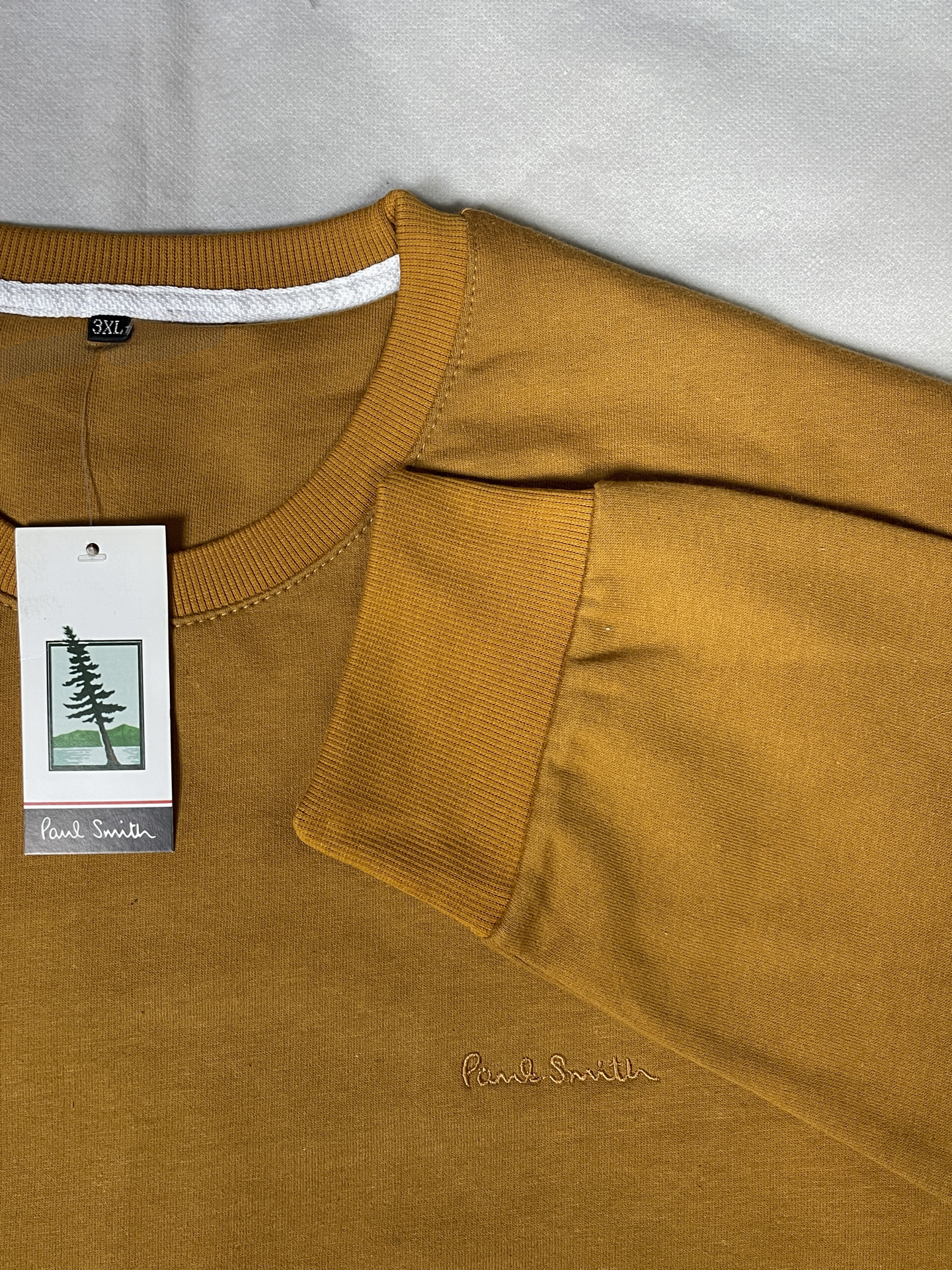 Mustard Plain Sweatshirt