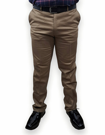 Soft Stretchable khaki Cotton Pant