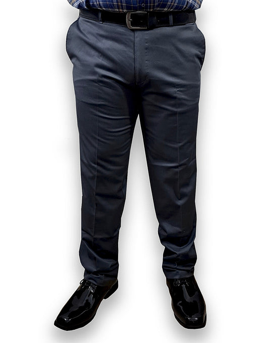 Soft Stretchable Charcoal Grey Cotton Pant