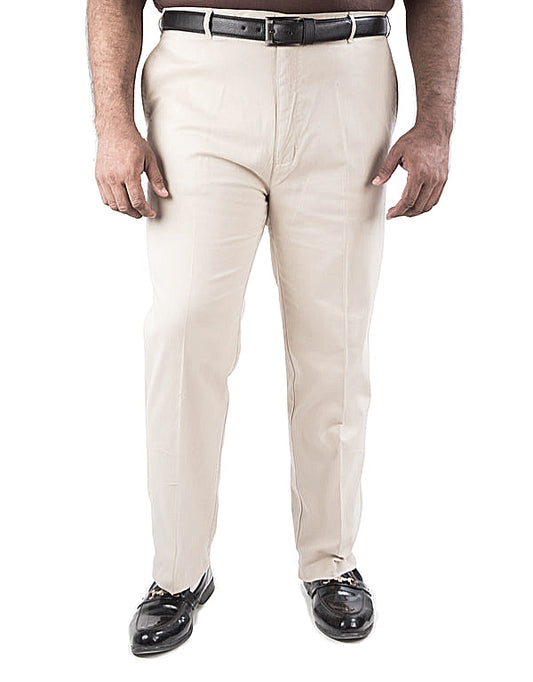 Soft Stretchable Cream Cotton jeans