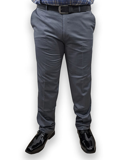 Soft Stretchable Steel Grey Cotton jeans
