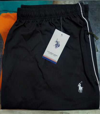 Premium Jet Black Jersey Shorts