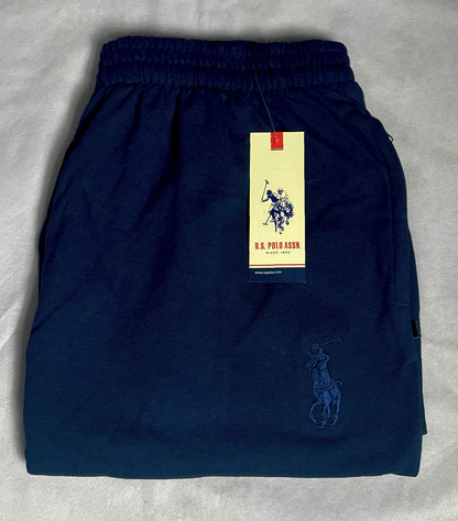 Navy Blue Polo Fabric  Trouser Big Size