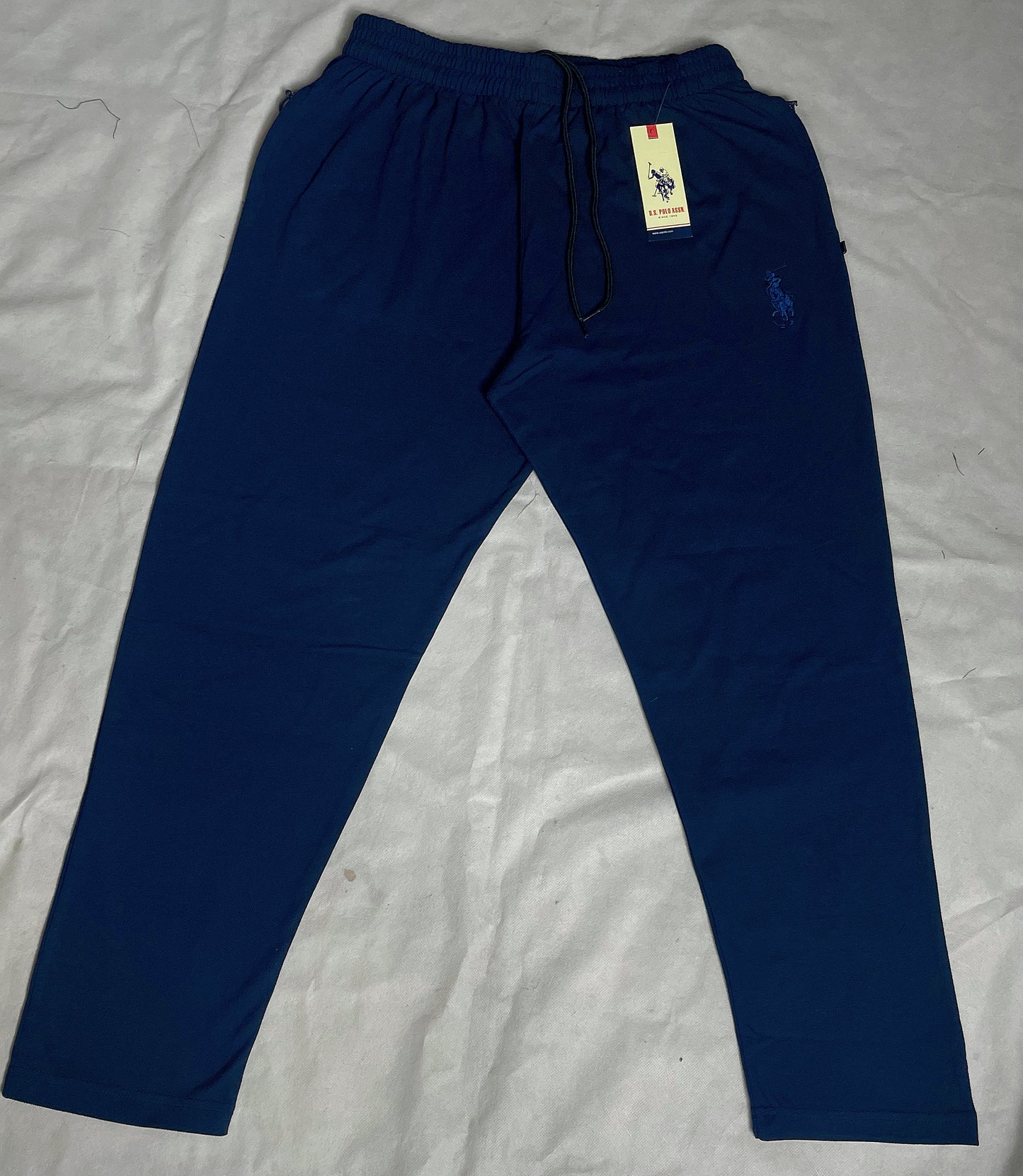 Navy Blue Polo Fabric  Trouser Big Size