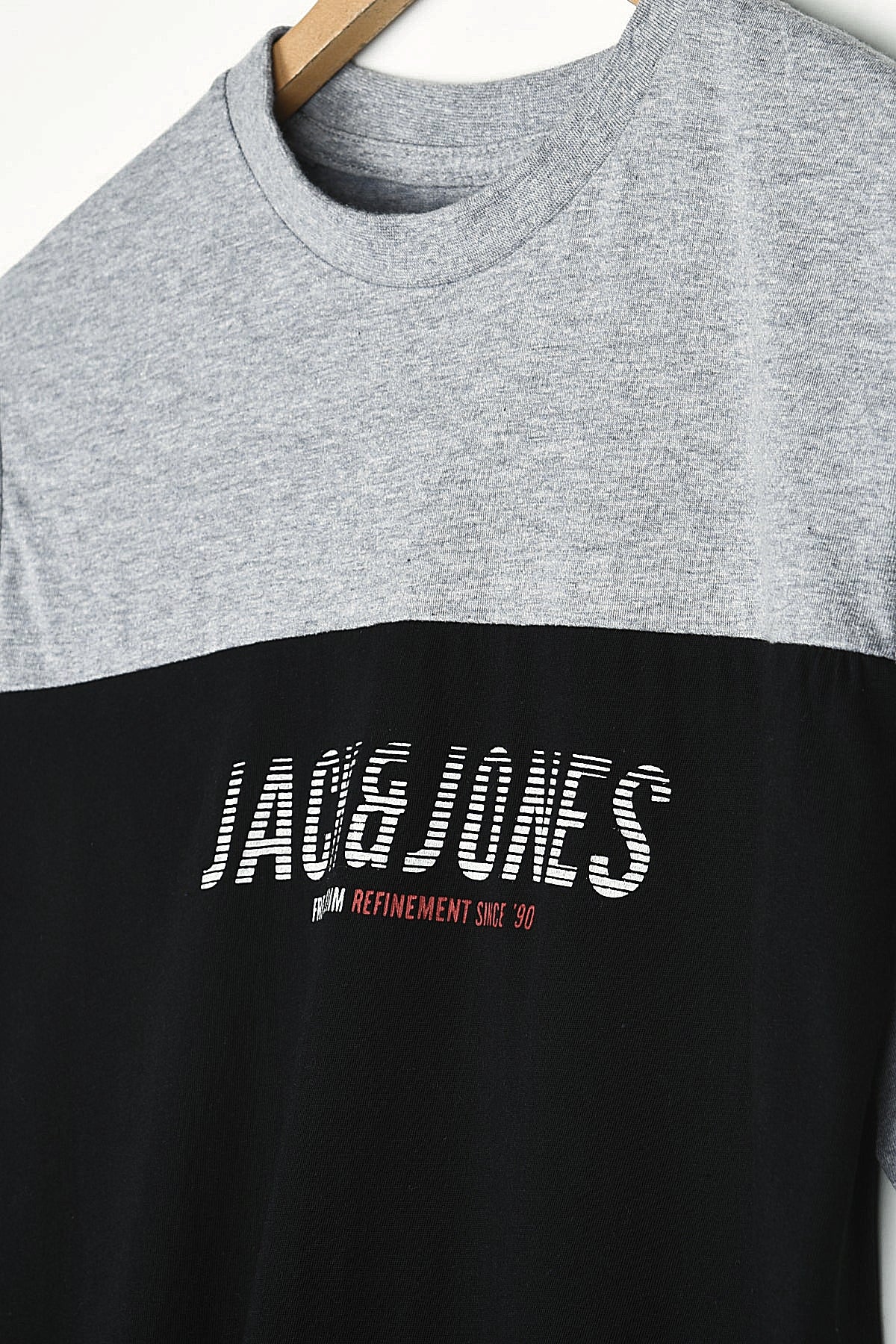 Pack of 4 JACK & JONES | 100% ORIGINAL T-SHIRT | PANEL STYLE