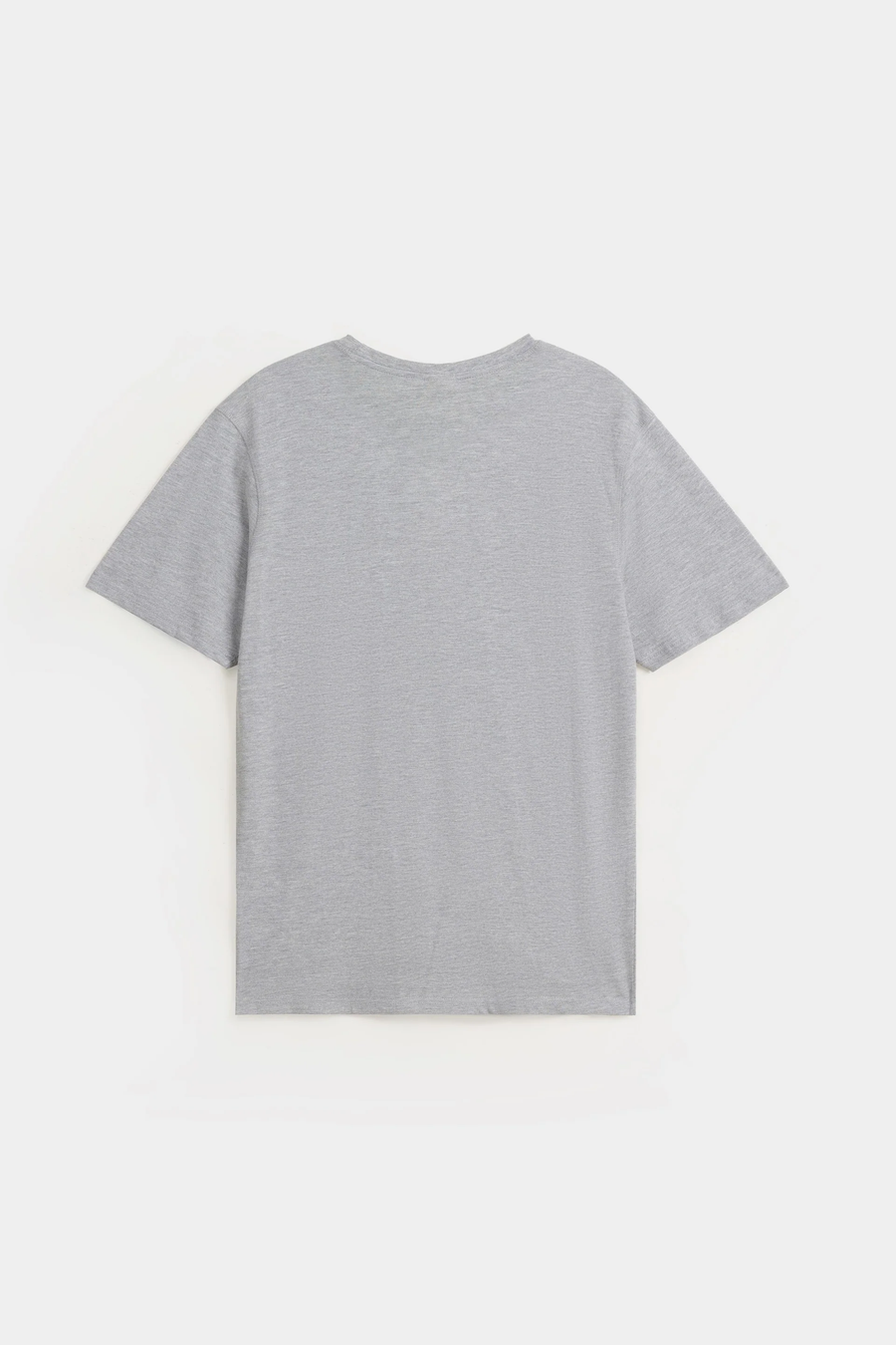 Heather grey  Jersey round neck T-shirt