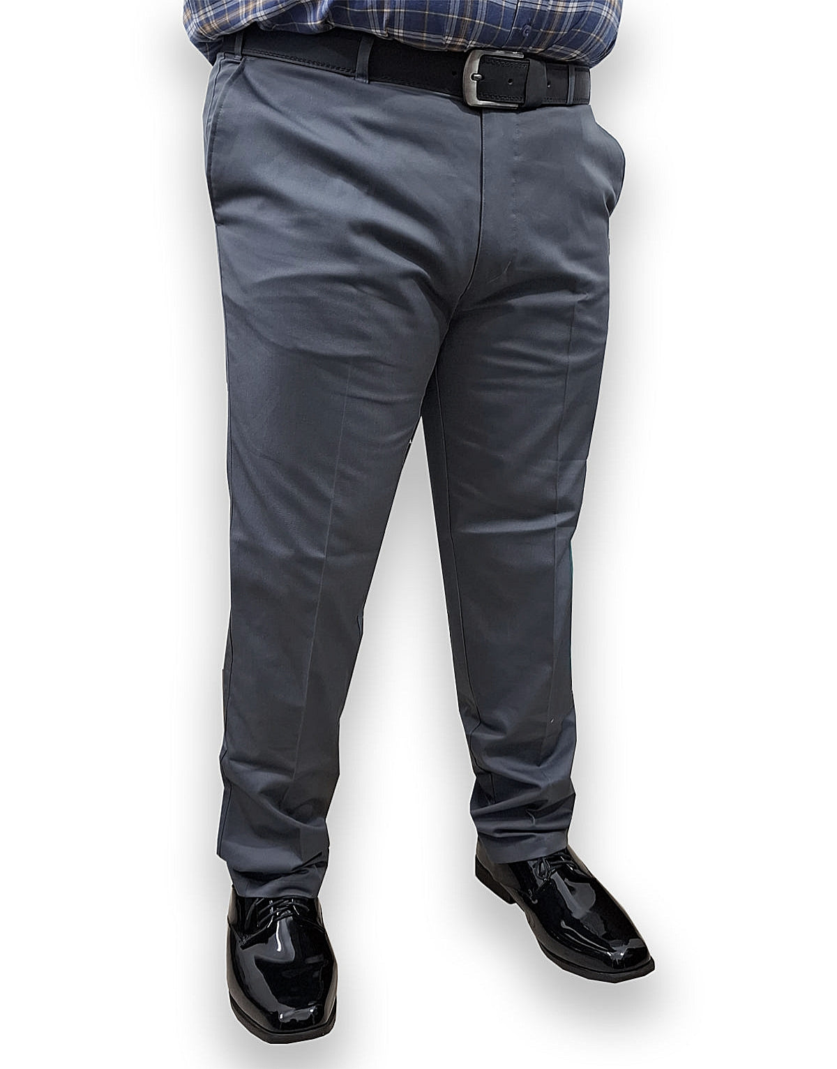 Soft Stretchable Steel Grey Cotton jeans